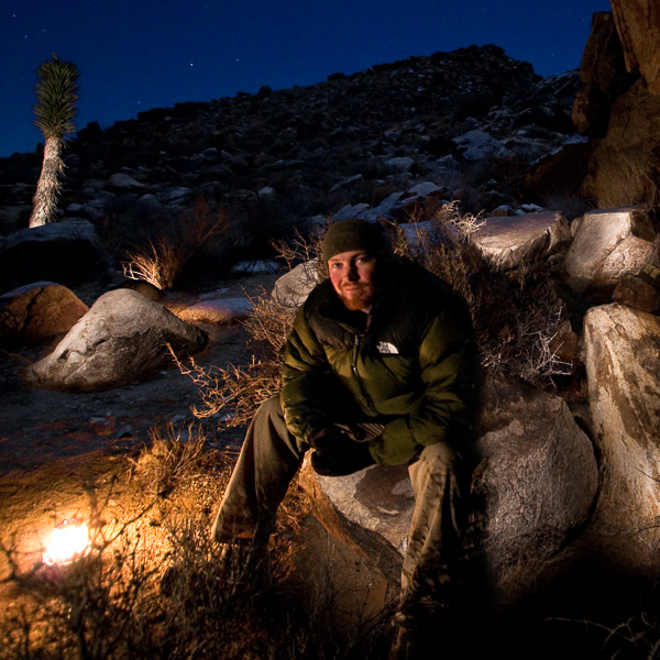 Sean in Joshua Tree National Park